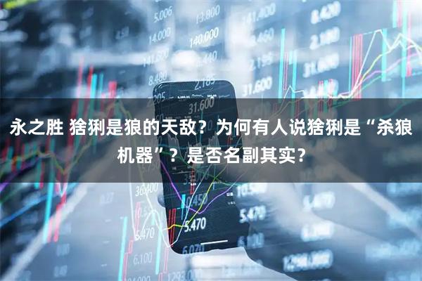 永之胜 猞猁是狼的天敌？为何有人说猞猁是“杀狼机器”？是否名副其实？
