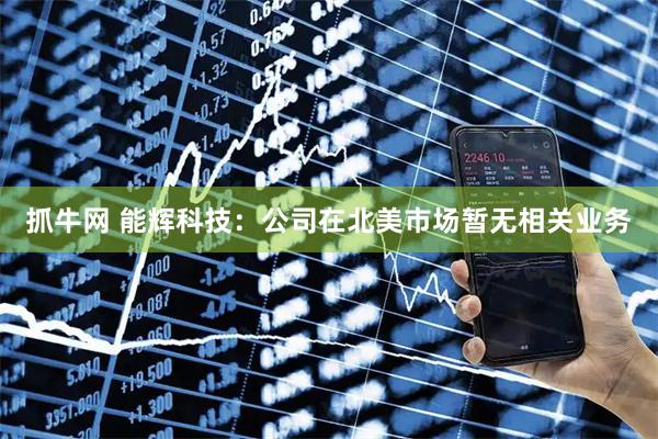抓牛网 能辉科技：公司在北美市场暂无相关业务