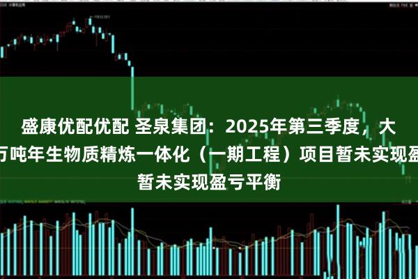 盛康优配优配 圣泉集团：2025年第三季度，大庆100万吨年生物质精炼一体化（一期工程）项目暂未实现盈亏平衡